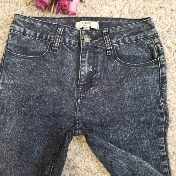 Denim blue skinny jeans size 26 - Picture 6 of 6